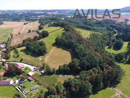 Prodej rodinného domu s pozemkem 47.137 m2 s možností komerčního využití u Benešova - Fotka 21